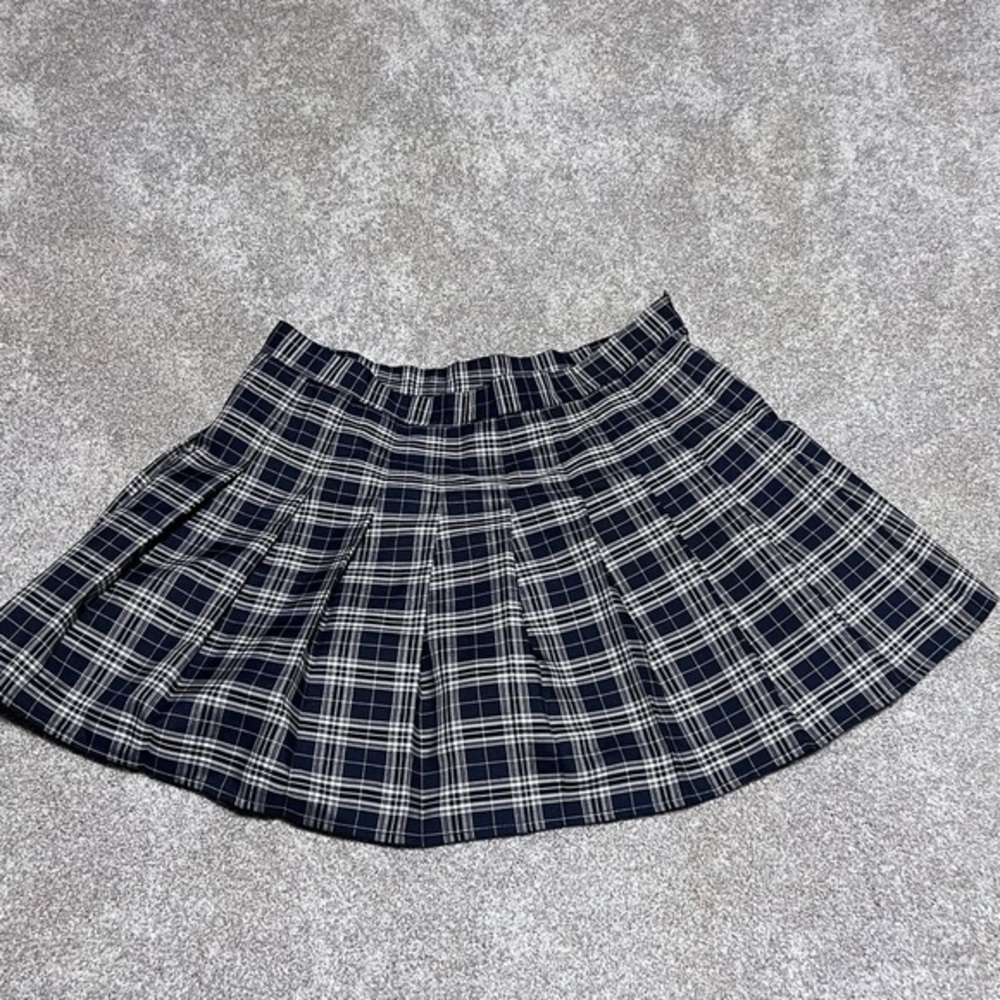 Plaid Mini Skirt Size 2XL